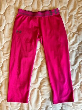 Under Armour Youth XL leggings pink